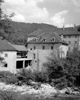 Moulin : façade latérale gauche. © Région Bourgogne-Franche-Comté, Inventaire du patrimoine