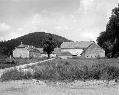 Entrée du site. © Région Bourgogne-Franche-Comté, Inventaire du patrimoine