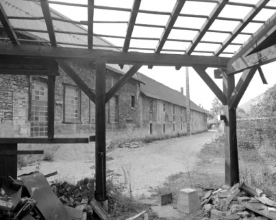 Aile ouest côté Saine. © Région Bourgogne-Franche-Comté, Inventaire du patrimoine