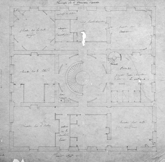 Premier [étage] de la maison neuve. © Région Bourgogne-Franche-Comté, Inventaire du patrimoine