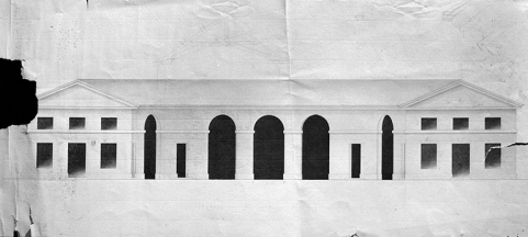 Elévation de la ferme modèle. © Région Bourgogne-Franche-Comté, Inventaire du patrimoine