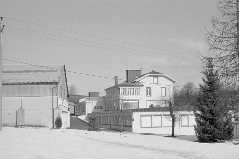 Façade postérieure des bureaux et du logement patronal. © Région Bourgogne-Franche-Comté, Inventaire du patrimoine