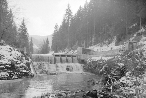 Barrage et prise d'eau. © Région Bourgogne-Franche-Comté, Inventaire du patrimoine