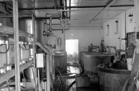 Intérieur de l'atelier de fabrication. © Région Bourgogne-Franche-Comté, Inventaire du patrimoine