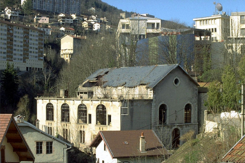 Vue d'ensemble rapprochée depuis le sud. © Région Bourgogne-Franche-Comté, Inventaire du patrimoine