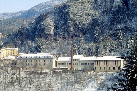 Vue d'ensemble depuis l'ouest. © Région Bourgogne-Franche-Comté, Inventaire du patrimoine