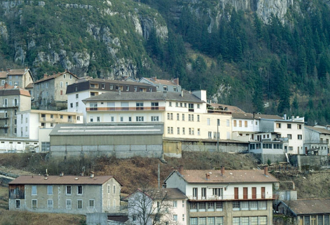 Vue d'ensemble depuis le nord. © Région Bourgogne-Franche-Comté, Inventaire du patrimoine