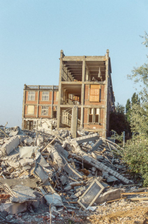 Destruction de l'usine, 20 août 1993 au matin : ateliers (6) puis le nord. © Région Bourgogne-Franche-Comté, Inventaire du patrimoine