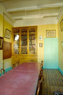 Salle de lecture. © Région Bourgogne-Franche-Comté, Inventaire du patrimoine