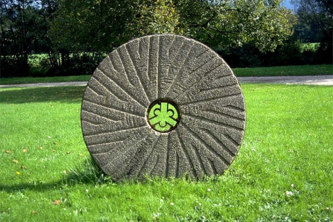 Meule vue de face. © Région Bourgogne-Franche-Comté, Inventaire du patrimoine
