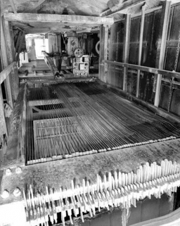 Châssis porte-lames. © Région Bourgogne-Franche-Comté, Inventaire du patrimoine