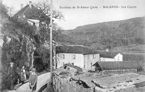 Environs de St-Amour (Jura) - Balanod - Les Capots. © Région Bourgogne-Franche-Comté, Inventaire du patrimoine