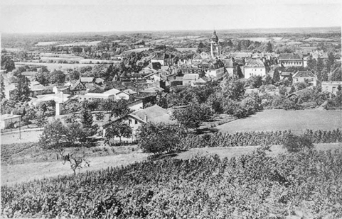 Saint-Amour (Jura) - Vue générale. © Région Bourgogne-Franche-Comté, Inventaire du patrimoine
