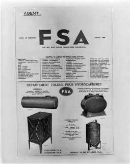 Partie centrale de l'affiche : département tôlerie pour hydrocarbures. © Région Bourgogne-Franche-Comté, Inventaire du patrimoine