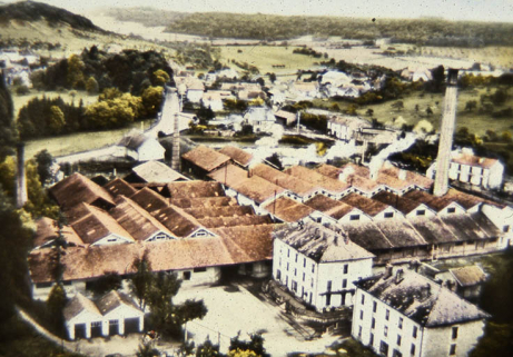 En avion au-dessus de... Miserey-Salines (Doubs). Les Salines. © Région Bourgogne-Franche-Comté, Inventaire du patrimoine En avion au-dessus de... Miserey-Salines (Doubs). Les Salines. © Région Bourgogne-Franche-Comté, Inventaire du patrimoine