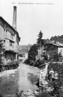 Morez-du-Jura - Quartier des Moulins. © Région Bourgogne-Franche-Comté, Inventaire du patrimoine