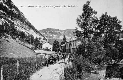Morez-du-Jura - Le Quartier de l'Industrie. © Région Bourgogne-Franche-Comté, Inventaire du patrimoine