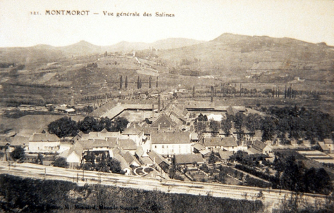 Montmorot - Vue générale des Salines [vue aérienne]. © Région Bourgogne-Franche-Comté, Inventaire du patrimoine