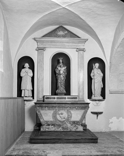 L'autel latéral nord. © Région Bourgogne-Franche-Comté, Inventaire du patrimoine