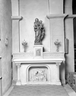 L'autel latéral nord. © Région Bourgogne-Franche-Comté, Inventaire du patrimoine