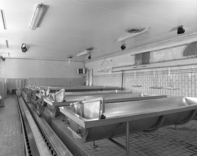 Intérieur de l'atelier de fabrication du bleu de Gex. © Région Bourgogne-Franche-Comté, Inventaire du patrimoine