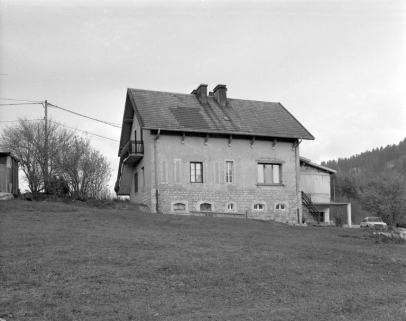 Façade postérieure. © Région Bourgogne-Franche-Comté, Inventaire du patrimoine