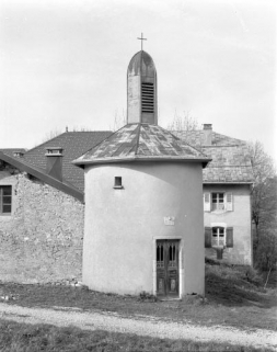 Tour transformée en oratoire. © Région Bourgogne-Franche-Comté, Inventaire du patrimoine