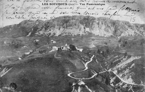 Vue panoramique du village. © Région Bourgogne-Franche-Comté, Inventaire du patrimoine