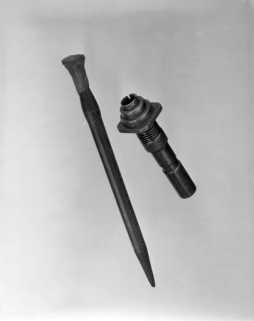 Bâton mécanique et étui diviseur. © Région Bourgogne-Franche-Comté, Inventaire du patrimoine