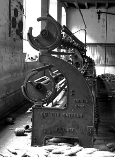 Extrémité gauche de la machine. © Région Bourgogne-Franche-Comté, Inventaire du patrimoine