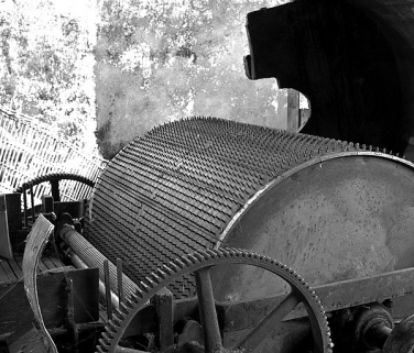 Tambour denté. © Région Bourgogne-Franche-Comté, Inventaire du patrimoine