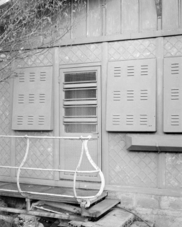 Façade latérale droite. © Région Bourgogne-Franche-Comté, Inventaire du patrimoine