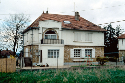 Maison (H) : façade postérieure. © Région Bourgogne-Franche-Comté, Inventaire du patrimoine