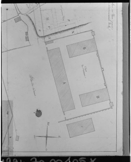 Plan masse (détail). © Région Bourgogne-Franche-Comté, Inventaire du patrimoine