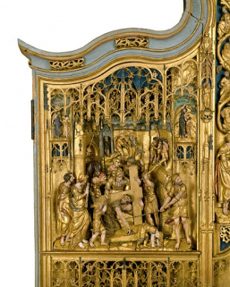 La montée au Calvaire (après restauration). © Région Bourgogne-Franche-Comté, Inventaire du patrimoine