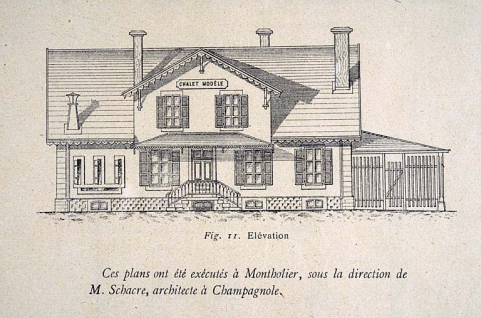 Elévation. © Région Bourgogne-Franche-Comté, Inventaire du patrimoine