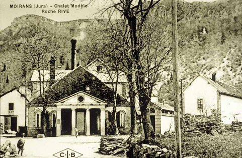 Moirans (Jura) - Chalet Modèle Roche Rive. © Région Bourgogne-Franche-Comté, Inventaire du patrimoine