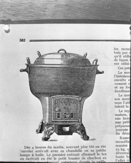 Lessiveuse-savonneuse en fonte. © Région Bourgogne-Franche-Comté, Inventaire du patrimoine