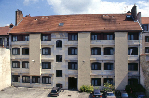Façade postérieure. © Région Bourgogne-Franche-Comté, Inventaire du patrimoine