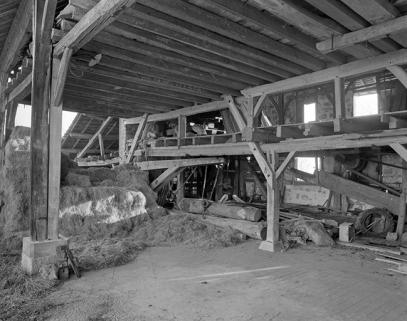 Intérieur de la scierie. © Région Bourgogne-Franche-Comté, Inventaire du patrimoine