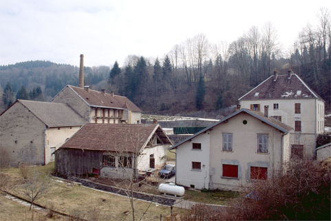 Vue d'ensemble depuis le nord-ouest. © Région Bourgogne-Franche-Comté, Inventaire du patrimoine