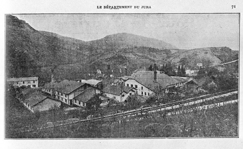 Vue générale de la faïencerie, milieu des années 1920. © Région Bourgogne-Franche-Comté, Inventaire du patrimoine