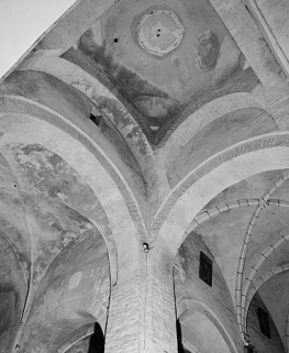 La coupole de la croisée du transept de l'église. © Région Bourgogne-Franche-Comté, Inventaire du patrimoine