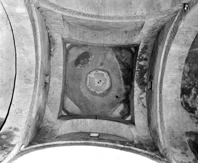 La coupole de la croisée du transept de l'église. © Région Bourgogne-Franche-Comté, Inventaire du patrimoine