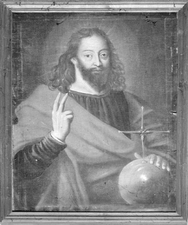 Christ bénissant. © Région Bourgogne-Franche-Comté, Inventaire du patrimoine