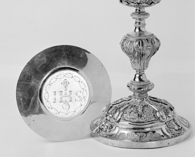 La patène. © Région Bourgogne-Franche-Comté, Inventaire du patrimoine