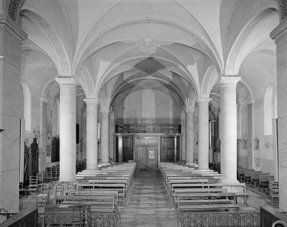 La nef vue depuis le choeur. © Région Bourgogne-Franche-Comté, Inventaire du patrimoine