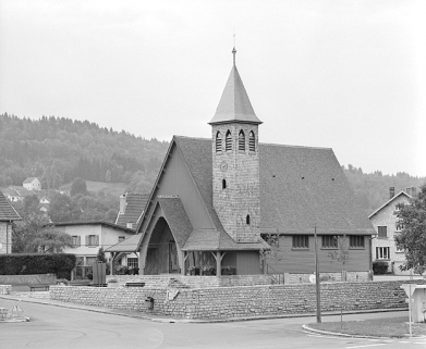 Façade ouest et face sud. © Région Bourgogne-Franche-Comté, Inventaire du patrimoine