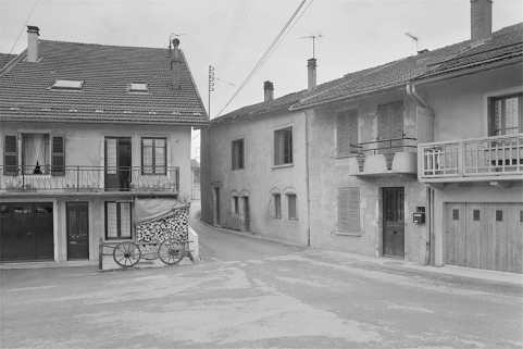 Quartier de Bourg Dessus. © Région Bourgogne-Franche-Comté, Inventaire du patrimoine
