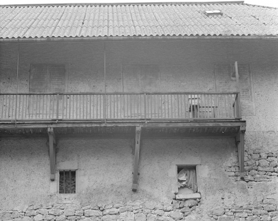 Détail de la façade postérieure. © Région Bourgogne-Franche-Comté, Inventaire du patrimoine
